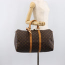 LOUIS VUITTON Monogram Keepall 45 Boston Bag M41428 LV Auth 201506V-22