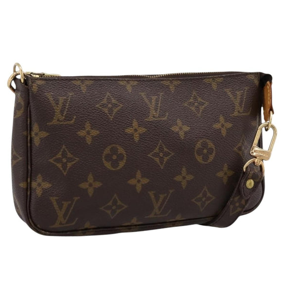 LOUIS VUITTON Monogram Pochette Accessoires Accessory Pouch M51980 Auth 201508V
