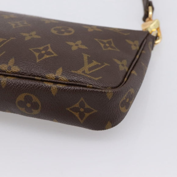LOUIS VUITTON Monogram Pochette Accessoires Accessory Pouch M51980 Auth 201508V