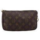 LOUIS VUITTON Monogram Pochette Accessoires Accessory Pouch M51980 Auth 201508V-13