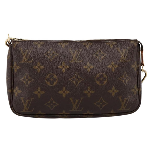 LOUIS VUITTON Monogram Pochette Accessoires Accessory Pouch M51980 Auth 201508V