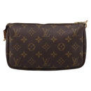 LOUIS VUITTON Monogram Pochette Accessoires Accessory Pouch M51980 Auth 201508V-2