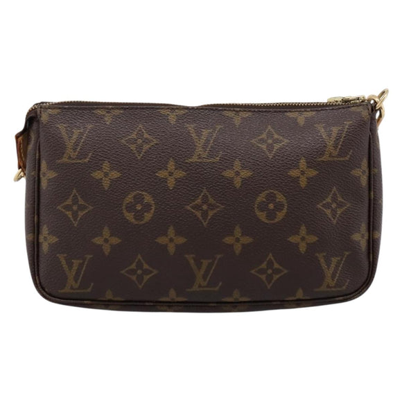 LOUIS VUITTON Monogram Pochette Accessoires Accessory Pouch M51980 Auth 201508V