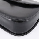 GUCCI Bamboo Hand Bag Leather Black Gold 000 1364 0633 Auth 201509A-10