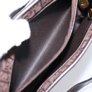 Christian Dior Trotter Canvas Hand Bag Brown Gold Auth 201513-24