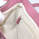 GUCCI Micro GG Canvas Guccissima Bag Leather Pink Gold 308452 Auth 201514-22