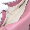 GUCCI Micro GG Canvas Guccissima Bag Leather Pink Gold 308452 Auth 201514-24