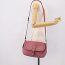 GUCCI Micro GG Canvas Guccissima Bag Leather Pink Gold 308452 Auth 201514-25