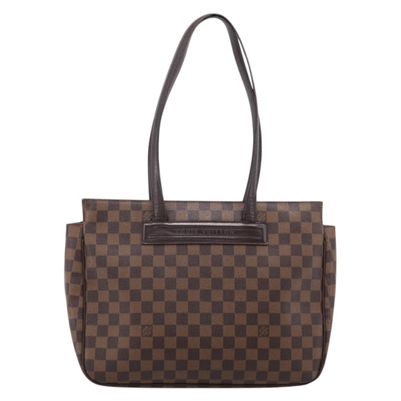 LOUIS VUITTON Damier Ebene Parioli PM Tote Bag N51123 LV Auth 201515A