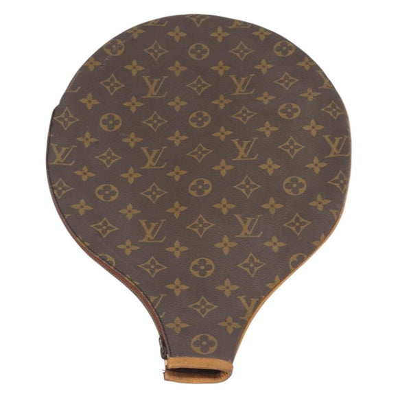 LOUIS VUITTON Monogram Racket Case LV Auth 201516