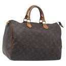LOUIS VUITTON Monogram Speedy 35 Hand Bag M41524 LV Auth 201518-1