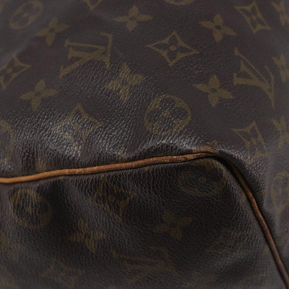LOUIS VUITTON Monogram Speedy 35 Hand Bag M41524 LV Auth 201518