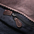 LOEWE Tote Bag Leather Brown Auth 201519-21