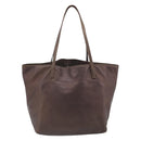 LOEWE Tote Bag Leather Brown Auth 201519-2