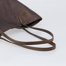 LOEWE Tote Bag Leather Brown Auth 201519-7