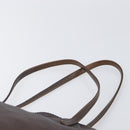 LOEWE Tote Bag Leather Brown Auth 201519-8