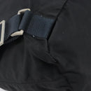 PRADA Backpack Nylon Black Silver Auth 201521-19