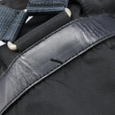 PRADA Backpack Nylon Black Silver Auth 201521-9