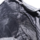 PRADA Backpack Nylon Black Silver Auth 201521-23