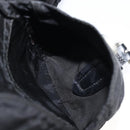 PRADA Backpack Nylon Black Silver Auth 201521-27