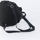 PRADA Backpack Nylon Black Silver Auth 201521-8