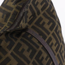 FENDI Zucca Canvas Tote Bag Black Brown Auth 201522-17