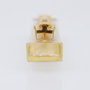 CHANEL Valletta Hair Clip metal Gold CC Auth 201528M-17