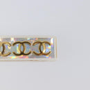 CHANEL Valletta Hair Clip metal Gold CC Auth 201528M-4