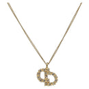 Christian Dior Necklace metal Gold Auth 201530M-1