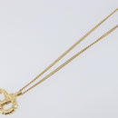 Christian Dior Necklace metal Gold Auth 201530M-11