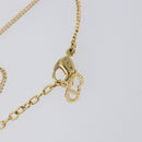 Christian Dior Necklace metal Gold Auth 201530M-8