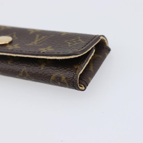 LOUIS VUITTON Monogram Jewelry Case Jewelry Box LV Auth 201533V