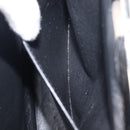 CHANEL Matelasse Hand Bag Patent leather Black Silver CC Auth 201536V-24