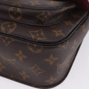 LOUIS VUITTON Monogram Passy Shoulder Bag M45592 LV Auth 201537SAM-16