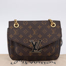 LOUIS VUITTON Monogram Passy Shoulder Bag M45592 LV Auth 201537SAM-12