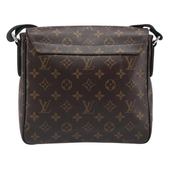 LOUIS VUITTON Monogram District PM Shoulder Bag M40935 LV Auth 201538V