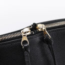 CHANEL COCO Mark Chain Shoulder Bag Caviar Skin Black Gold CC Auth 201540A-10