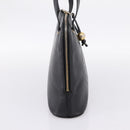 CHANEL COCO Mark Chain Shoulder Bag Caviar Skin Black Gold CC Auth 201540A-3