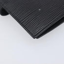 LOUIS VUITTON Epi Agenda PM Day Planner Cover Black R20052 LV Auth 201542-16