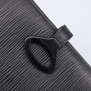 LOUIS VUITTON Epi Agenda PM Day Planner Cover Black R20052 LV Auth 201542-18