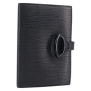 LOUIS VUITTON Epi Agenda PM Day Planner Cover Black R20052 LV Auth 201542-1