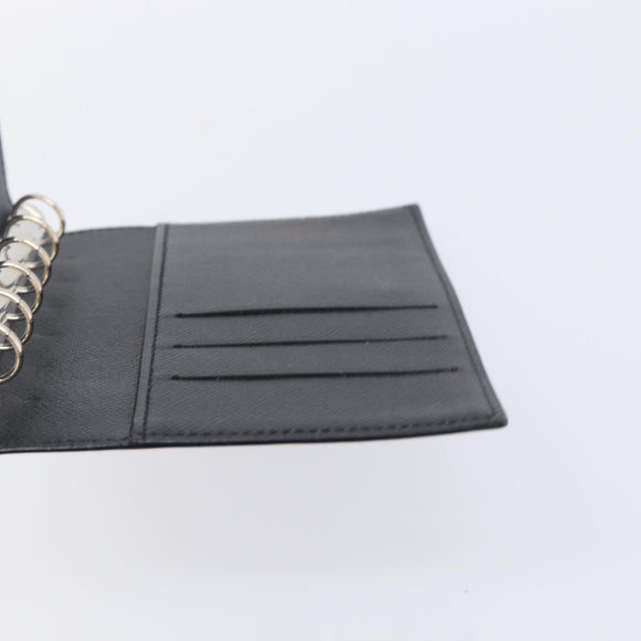 LOUIS VUITTON Epi Agenda PM Day Planner Cover Black R20052 LV Auth 201542