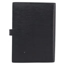 LOUIS VUITTON Epi Agenda PM Day Planner Cover Black R20052 LV Auth 201542-2