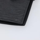 LOUIS VUITTON Epi Agenda PM Day Planner Cover Black R20052 LV Auth 201542-7