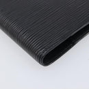 LOUIS VUITTON Epi Agenda PM Day Planner Cover Black R20052 LV Auth 201542-14