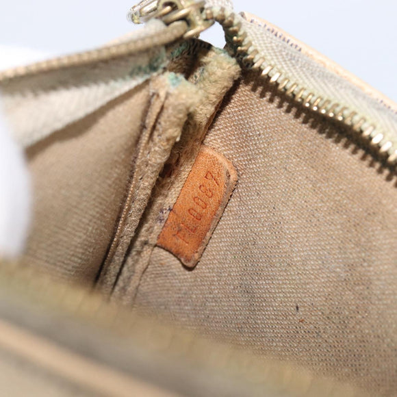 LOUIS VUITTON Damier Azur Mini Pochette Accessoires Pouch N63005 LV Auth 201544