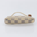 LOUIS VUITTON Damier Azur Mini Pochette Accessoires Pouch N63005 LV Auth 201544-9