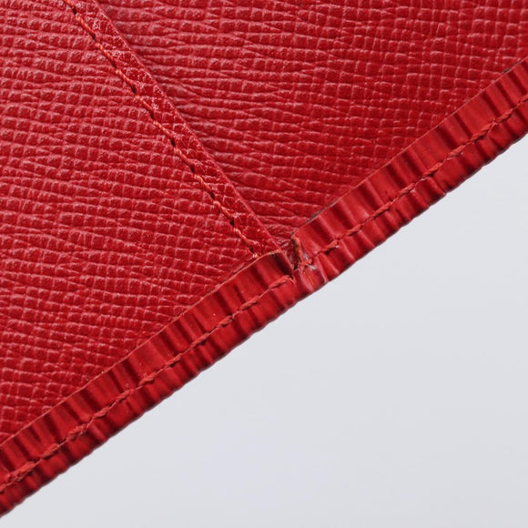 LOUIS VUITTON Epi Multicles 4 Key Case Red M63827 LV Auth 201545V