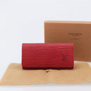 LOUIS VUITTON Epi Multicles 4 Key Case Red M63827 LV Auth 201545V-12