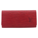 LOUIS VUITTON Epi Multicles 4 Key Case Red M63827 LV Auth 201545V-13